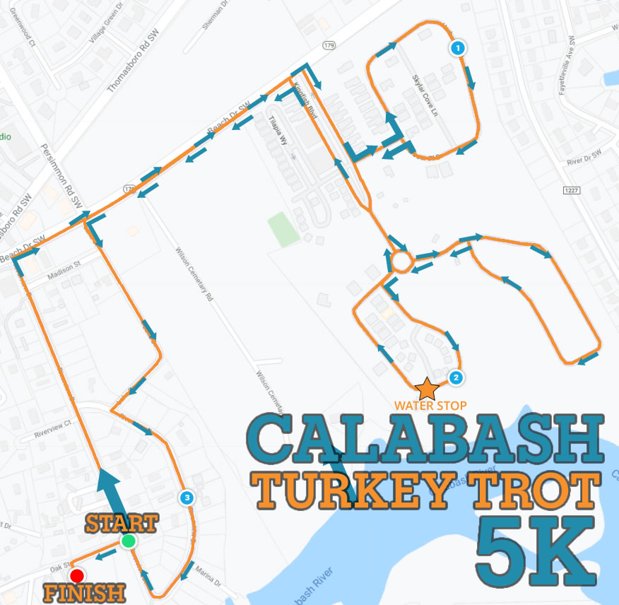 Calabash Turkey Trot Coastal Race Productions