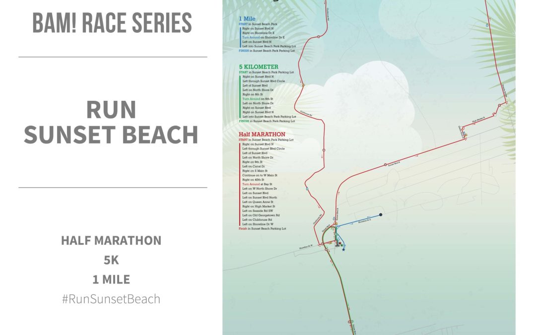 Run Sunset Beach 2017 Route Overview