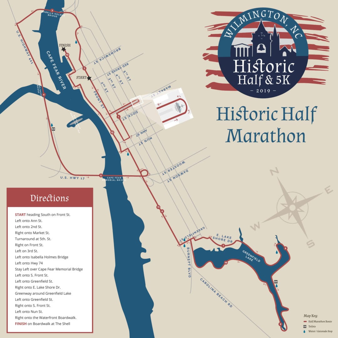 Wilmington Historic Half Marathon Coastal Race Productions
