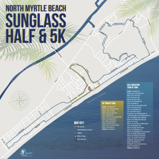 North Myrtle Beach Sunglass Half & 5K Coastal Race Productions